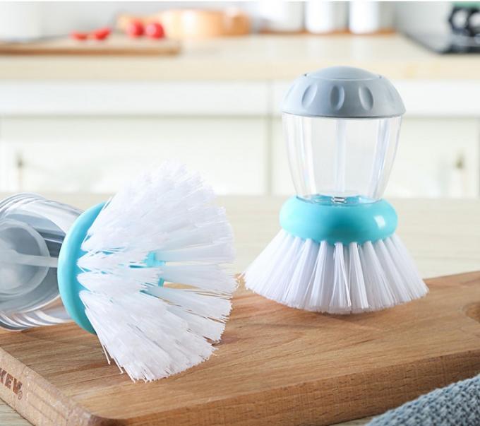 Brosse de nettoyage de chaudière de vaisselle avec la poignée en plastique