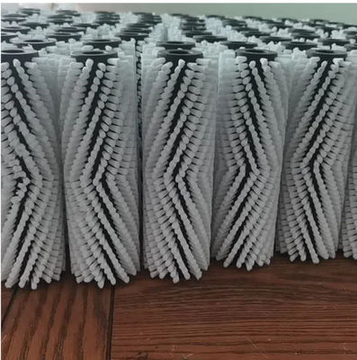 Nylon Cylinder Brush For Food Processing, Road Sweeping, Conveyor Cleaning