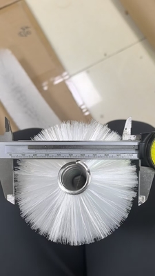 Industrial Round Nylon Spiral Brush for Capsule Grinding or Polishing Rotating Purpose Roller Brushes Roll