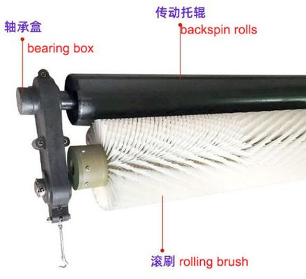 Non-Powered Belt Sweeper for Coal Mines OEM Customizable Passive Brush Roller