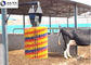 Customized Color Rotating Cow Brush , Cattle Scratcher Brush Hard Plastic PP