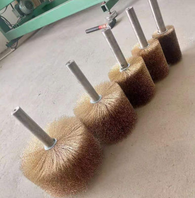 Industrial Polishing Derusting Metal Drawing Derusting Grinding Copper Wire Brush Roller