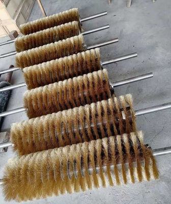 Industrial Polishing Derusting Metal Drawing Derusting Grinding Copper Wire Brush Roller