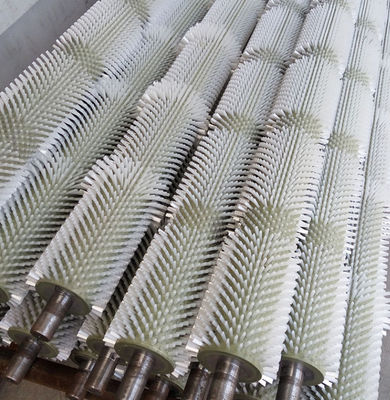 Concave Convex  Potato Peeling Brush Threshing Roller Brush